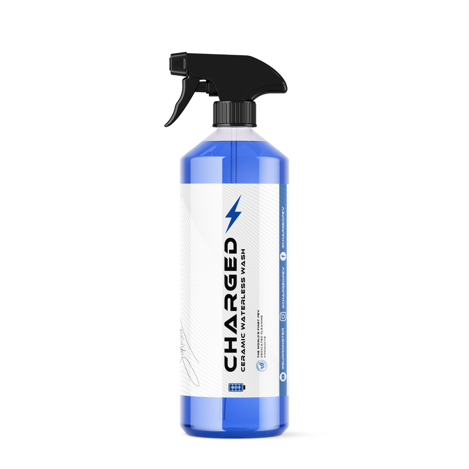 Charged Ceramic Waterless Wash